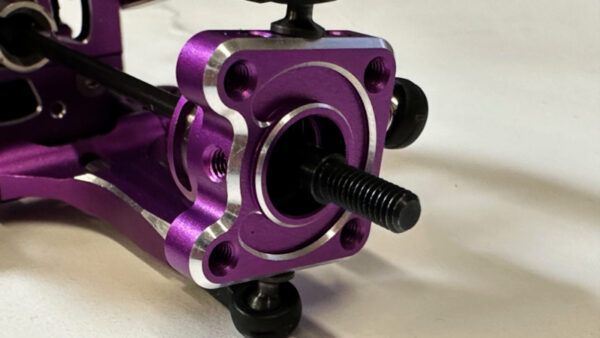 PURPLE SHARK Rear Upright Set - For SHARK DDSS YD2 RMX RDX RR-1500P - Image 7