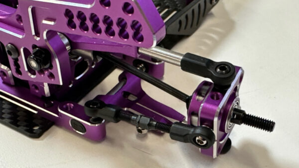 PURPLE SHARK Rear Upright Set - For SHARK DDSS YD2 RMX RDX RR-1500P - Image 5