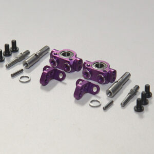 PURPLE SHARK Front Steering Knuckle Set - For SHARK DDSS YD2 RMX RDX RR-1400P