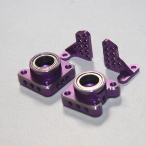 PURPLE SHARK Rear Upright Set - For SHARK DDSS YD2 RMX RDX RR-1500P