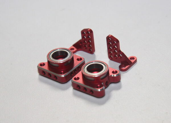 RED SHARK Rear Upright Set - For SHARK DDSS YD2 RMX RDX RR-1500R