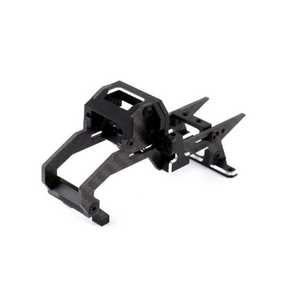 BLACK DDSS - SHARK Bulkhead / Steering Kit - Direct Drive Servo Steering (V2) YD2 -  RR-750B