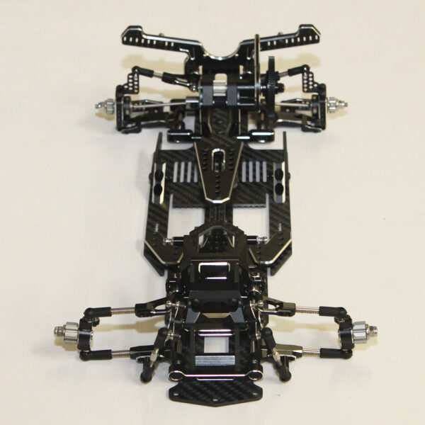 BLACK SHARK FINAL FORM – FACTORY ASSEMBLED CHASSIS KIT IFS 1/10 PREMIUM RWD DRIFT CAR – RR-2000B