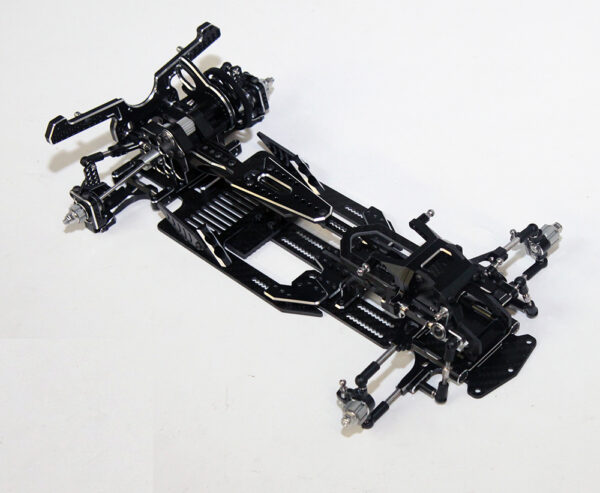 BLACK SHARK FINAL FORM – FACTORY ASSEMBLED CHASSIS KIT IFS 1/10 PREMIUM RWD DRIFT CAR – RR-2000B - Image 2