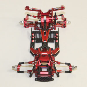 RED SHARK FINAL FORM – FACTORY ASSEMBLED CHASSIS KIT IFS 1/10 PREMIUM RWD DRIFT CAR – RR-2000R