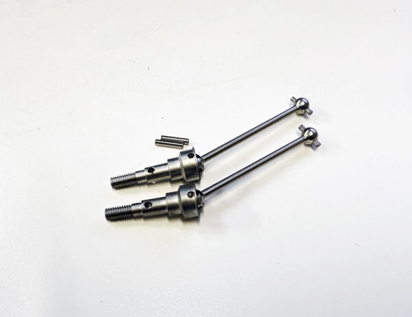 SHARK - STAINLESS CVD Universal Axle Set (49mm) - RR-202