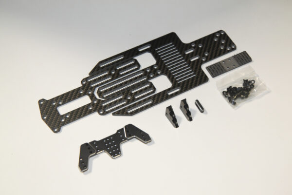 BLACK - SHARK Lower Adjustable Chassis Kit - RR-800B - Image 3
