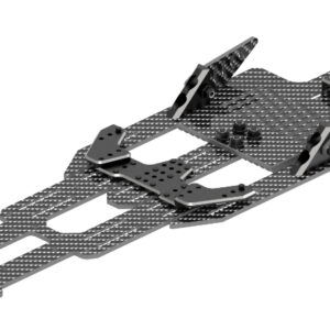 BLACK - SHARK Lower Adjustable Chassis Kit - RR-800B