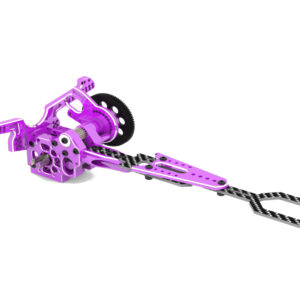 PURPLE - SHARK Transmission Gear Box (With Upper Deck And Shock Tower) - RR-820P