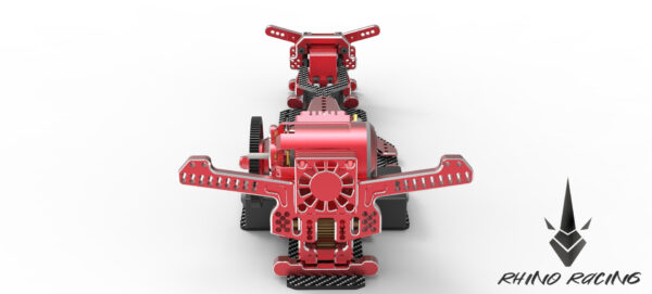 RED - SHARK Transmission Gear Box (With Upper Deck And Shock Tower) - RR-820R - Image 6
