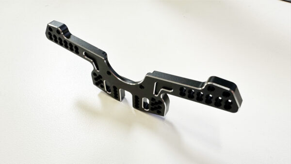 BLACK - Narrow Lightweight Shock Tower for SHARK Transmission - RR-840B