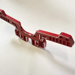 RED - Narrow Lightweight Shock Tower for SHARK Transmission - RR-840R